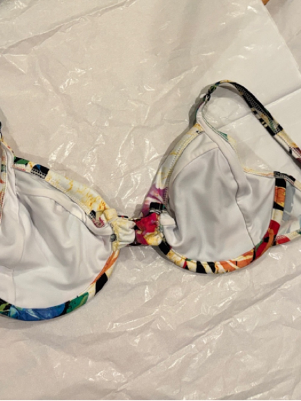VENUS Multicolor Floral Underwire Bikini Top - Picture 3 of 5